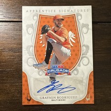 2024 Panini Crusade - Apprentice Signatures Grayson Rodriguez #AS-GRG Orioles