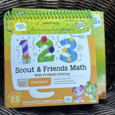 LeapFrog LeapStart Preschool Activity Book: Scout Friends Math Problem Solving