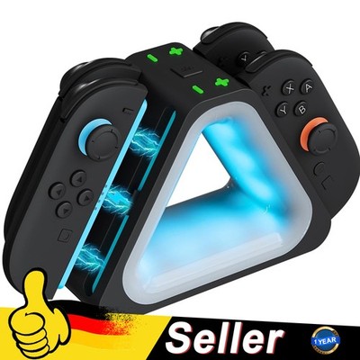 Ladestation 4 in 1 Joy-Con für Nintendo Switch 2 Ladedock Controller Ladegerät