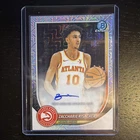 2025 Topps Signature Zaccharie Risacher Base (RAW)