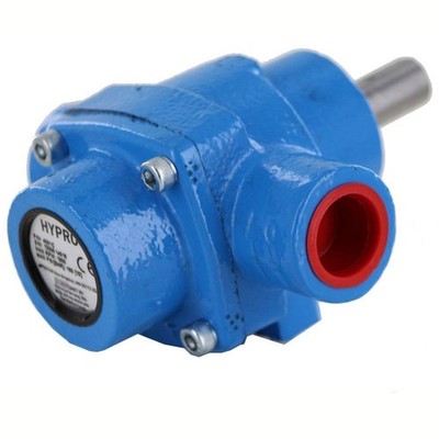 Hypro Cast Iron 4-Roller Pump with 5/8'' Solid Shaft - 4001C