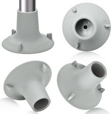 Shower Chair Replacement Feet 4 Pack 1-1/8" I.D Firm and Non-Slip Waterproof