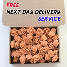 500 Foam Mini Roses WHOLESALE Heads Buds Small Flowers Wedding Home Party UK