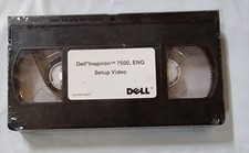 Dell Inspiron 7500 ENG setup video VHS VID 17500 Sealed 4697T Vintage