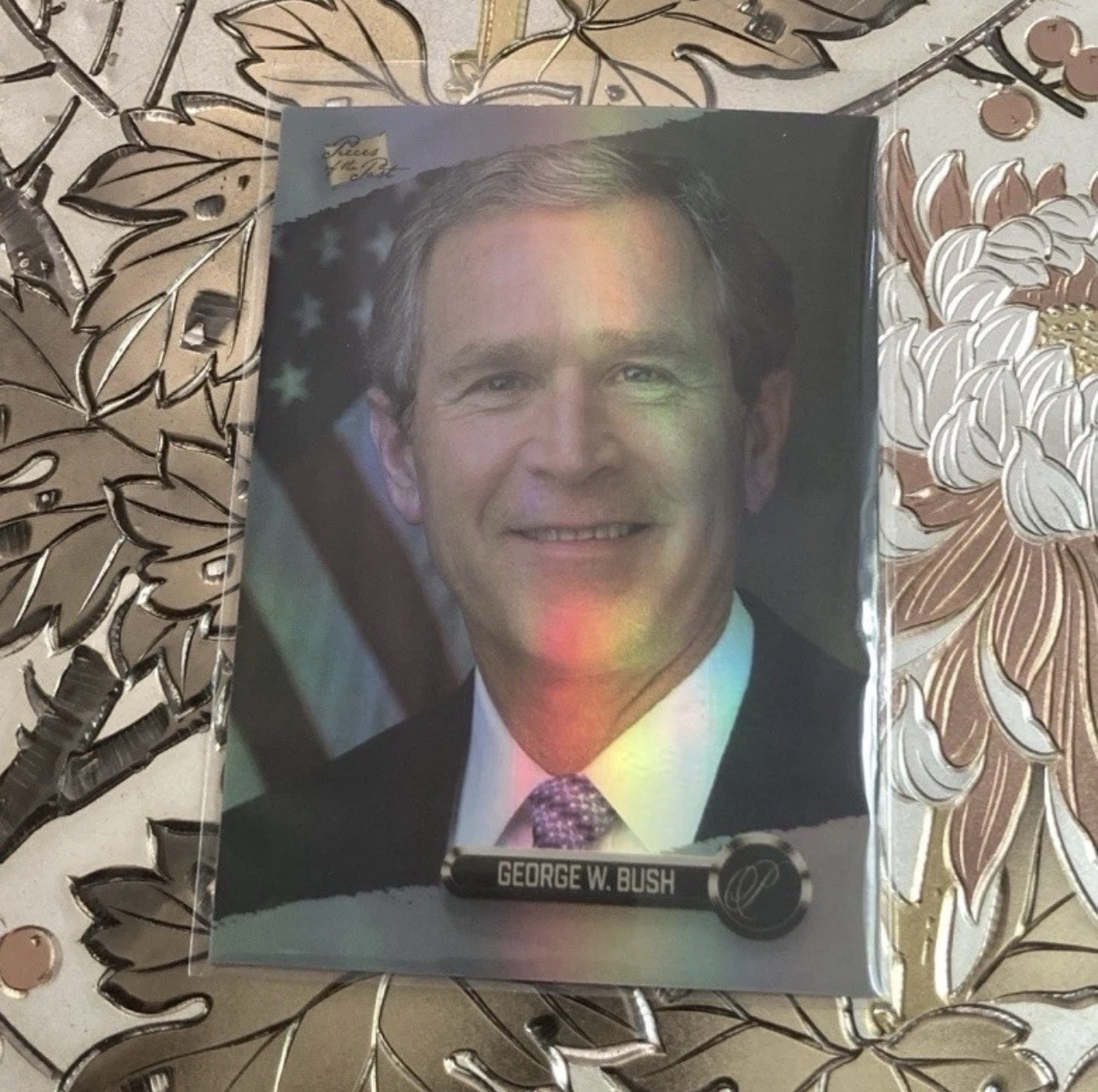 2023 Pieces of the Past Presidents Edition #45 George W. Bush Refractor