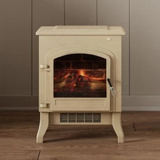 Country Living 18" Freestanding Electric Stove - Cream