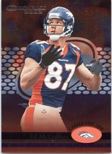 2002 Donruss Career Stat Line 40/157 Ed McCaffrey #61
