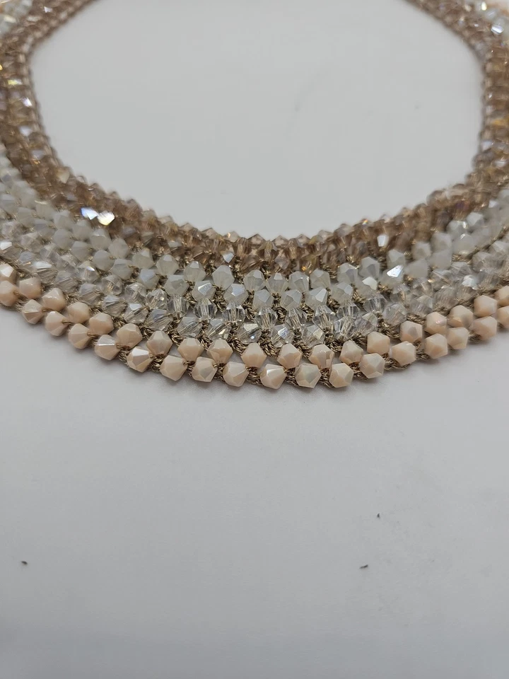 Collar o gargantilla Rush By Denis & Charles de cristal champán brillante Foto 2 de 4