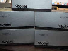 Vintage Rollei Magazin 77 slide trays, lot of 5 trays