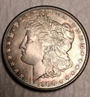 1900 morgan silver dollar No mint mark