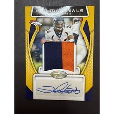 2025 Panini Certified Clinton Portis GOLD Dual Patch Auto 08 /10 Broncos