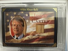 jimmy carter white house relic  34/49 red ink