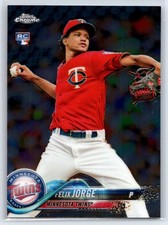 2018 Topps Chrome Felix Jorge Rookie Minnesota Twins RC #127