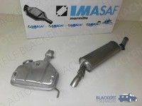 Imasaf Auspuff Msd+Esd für Lancia Dedra 2.0 HF Turbo Integrale 91-94| Ab Fhg-Nr.