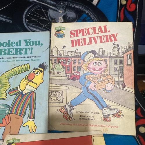 Lot Of 5 Sesame Street Book Club Hardcover Vintage Books 1980’s Pre-owned - Imagen 4 de 11