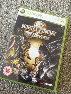 Mortal Kombat vs. DC Universe (Microsoft Xbox 360) komplett mit Handbuch 