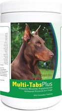 Healthy Breeds Doberman Pinscher 365 Tabs, Pinscher, Brown