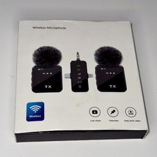 Wireless Microphone For iPhone And Type C Port Lav Mic Phones