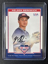 2017 Panini USA Stars & Stripes Nelson Berkwich Black Autograph #07/25!!!