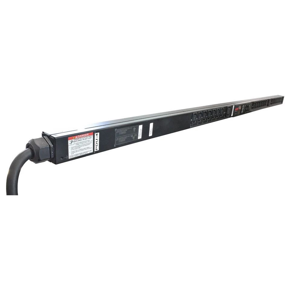 APC AP8981 X631 Rack PDU 2G Switched 3-Phasen Null HE 11kW 16A 230V 21xC13 3xC19 - Bild 2 von 4