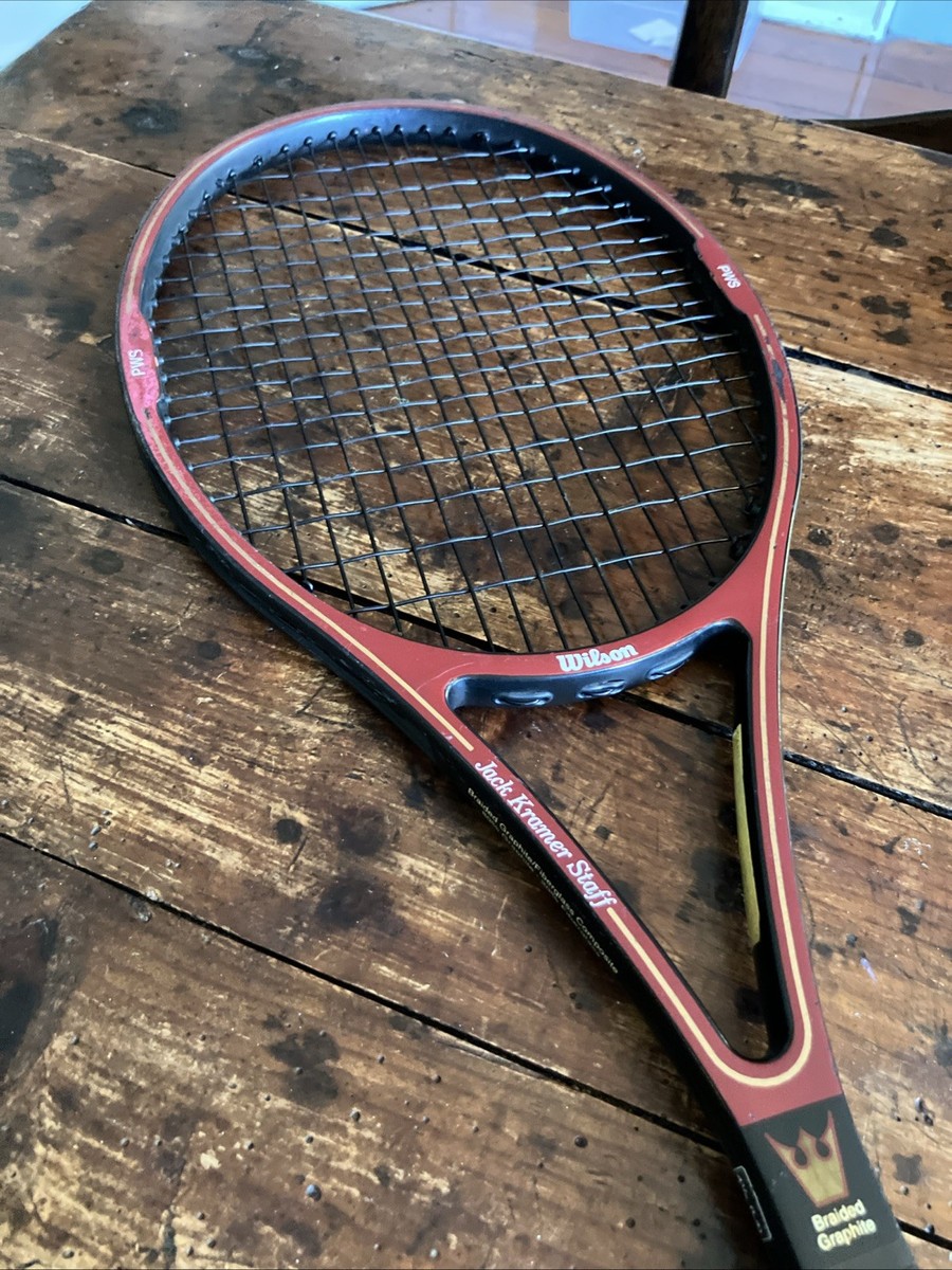 Wilson Jack Kramer Staff Midsize Tennis Racquet 4 1/2 Vintage PWS