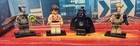 Star Wars Minifigure Lego---New only displayed only-- Lot of 4 Minifigure