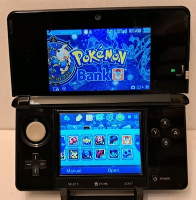 AUTHENTIC Nintendo 3DS 128GB Handheld Video Game Console BUNDLE - Black - SALE