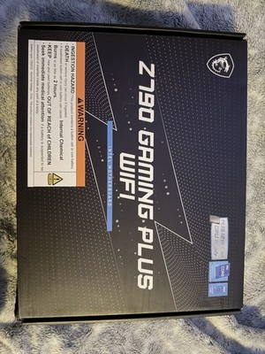 MSI Z790 GAMING PLUS WIFI Intel LGA 1700 SATA 6Gb/s ATX Motherboard DDR5