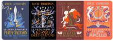 Rick Riordan, 4 volumi con "La saga completa..." di Percy Jackson, nuovi