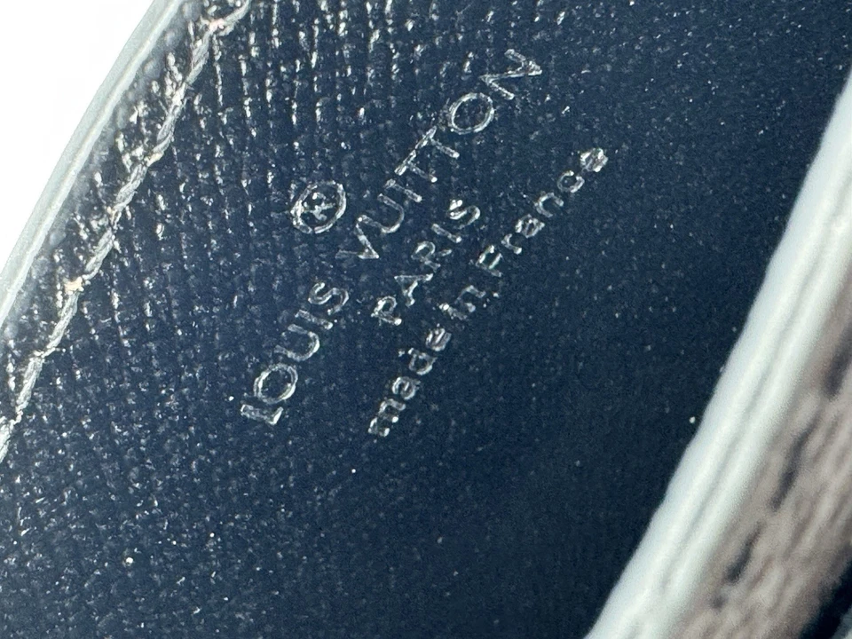 Tarjetero doble Louis Vuitton monograma eclipse lona Foto 3 de 4