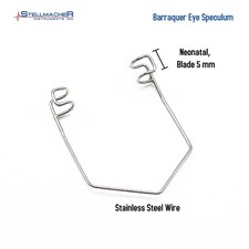 Barraquer Wire Speculum 5 mm Blade Neonatal Size Ophthalmic Instruments German