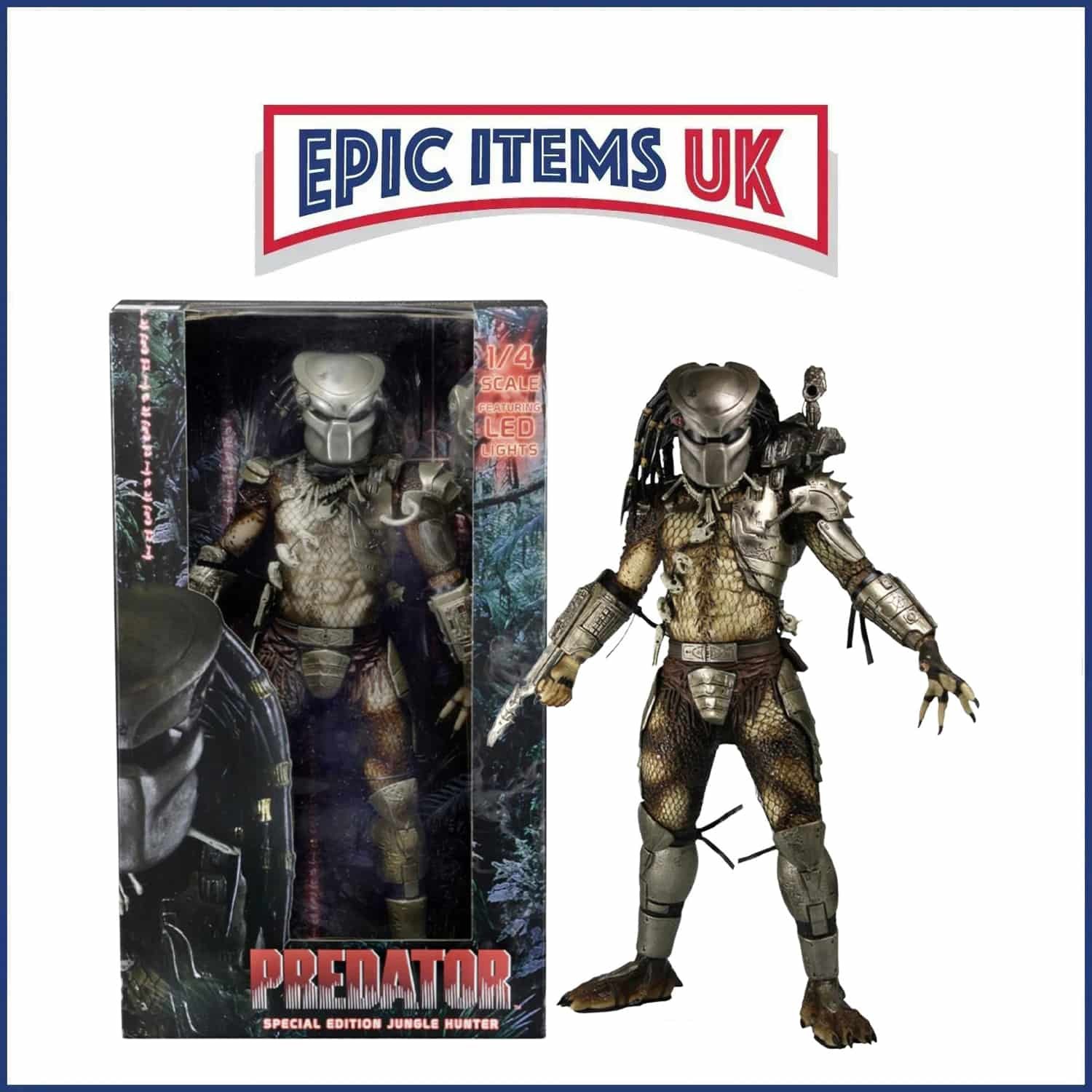 Neca Predator Jungle Hunter 1:4 Scale Action Figure - Image 5