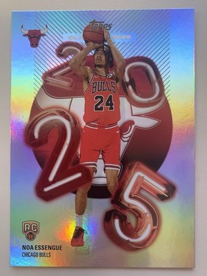 Noa Essengue Case Hit Rookie 2025-26 Topps #C25-12 Class of '25 Bulls RC