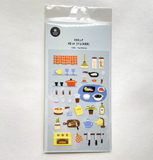 Suatelier My Kitchen Stickers Junk Journal Journaling Scrapbooking