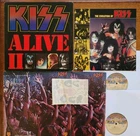 KISS Alive II 2LP 1977 1st Press w/Inners, Booklet, + Tattoos TESTED VG++/VG++