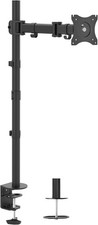 Single Monitor Desk Mount, Extra Tall Fully Adjustable Stand for 1 LCD S...