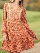 Kori Animal Print Dress Size S