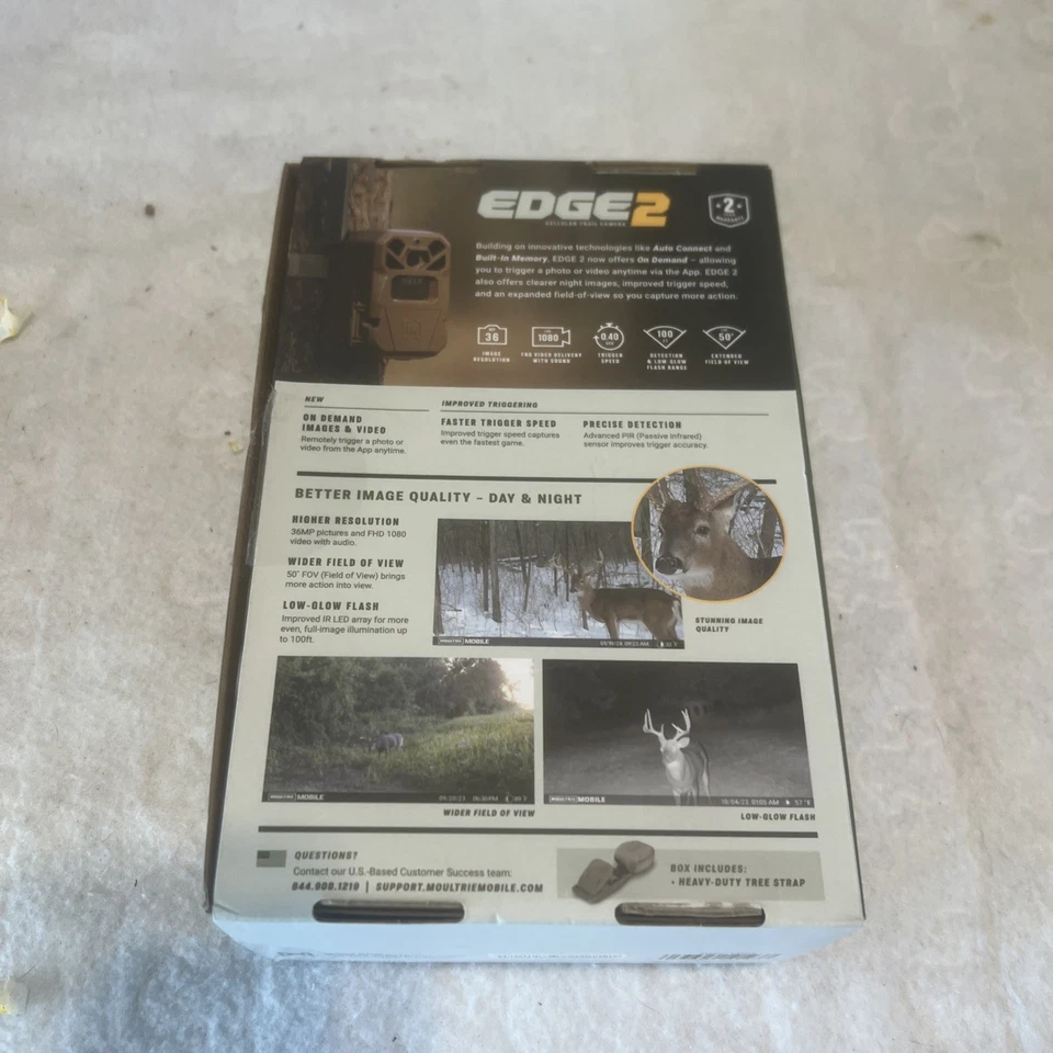 Cámara celular Moultrie Mobile Edge 2 Trail con memoria incorporada Foto 4 de 4