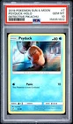 158351622 Psyduck 2019 Pokemon Sun & Moon Detective Pikachu #7 Holo PSA 10