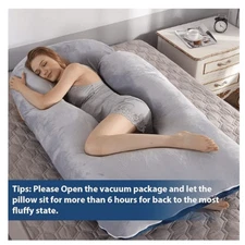 Pregnancy Waist Support Pillow – Side Sleeper Comfort & Belly Relief - NEW