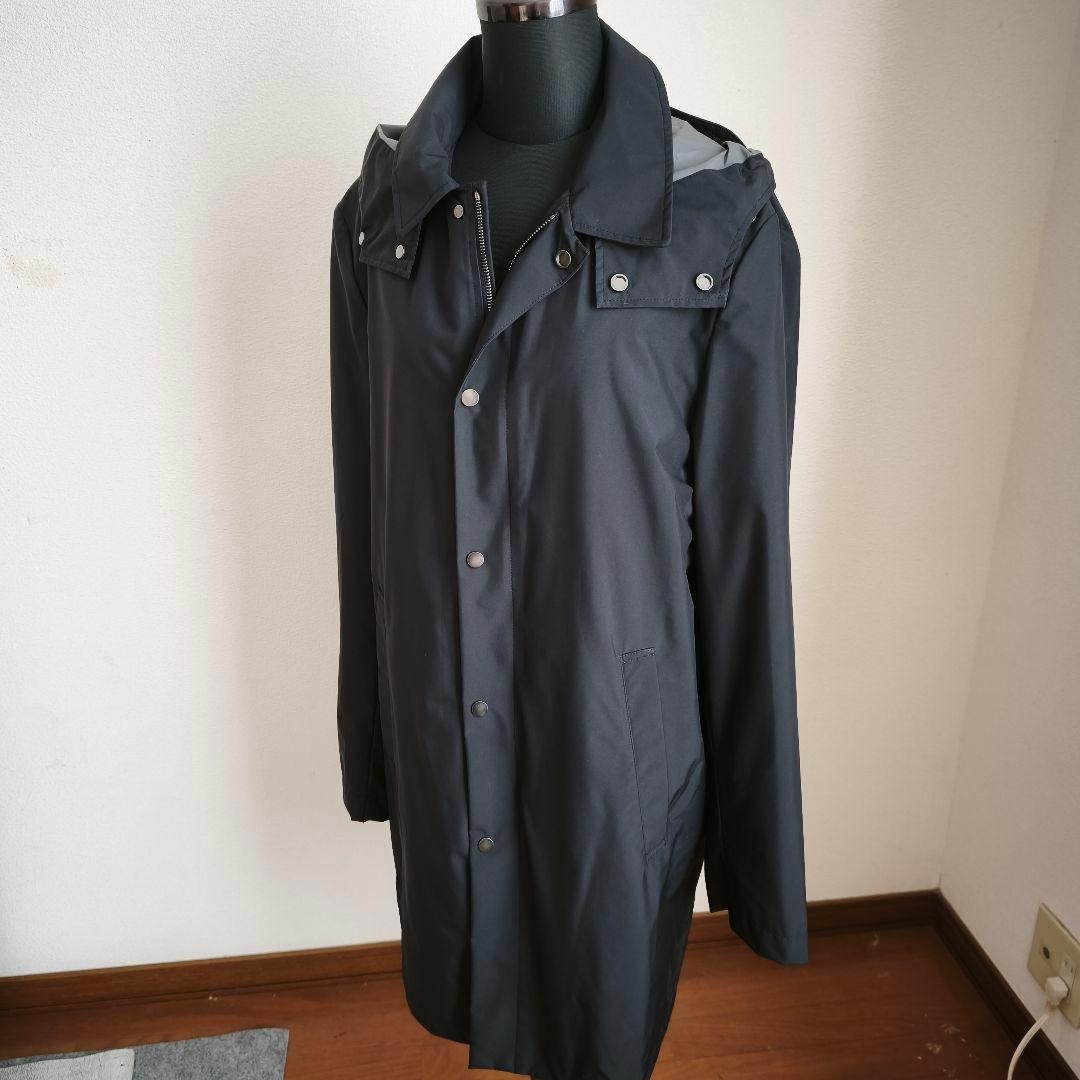 Moncler BERGERIE Sling Coat Dark Navy Size 2