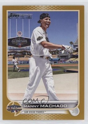 2022 Topps Update 2022 MLB All-Star Game Gold 8/75 Manny Machado #ASG-12 o7m