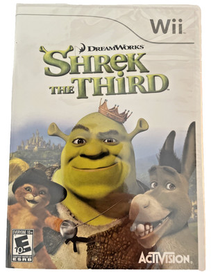 Shrek the Third (Nintendo Wii, 2007) Factory Sealed - Free Shipping 