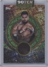 2025 Topps WWE Universe Cruz Del Toro #UR-CDT /199 Superstar-Worn Relic