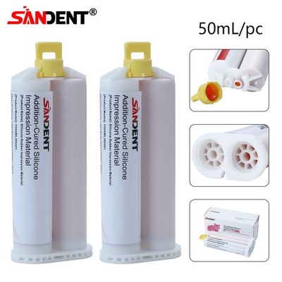 Dentalputty Schnell / Normalhärtend PVS VPS Abformmaterial 2 x 50 ml