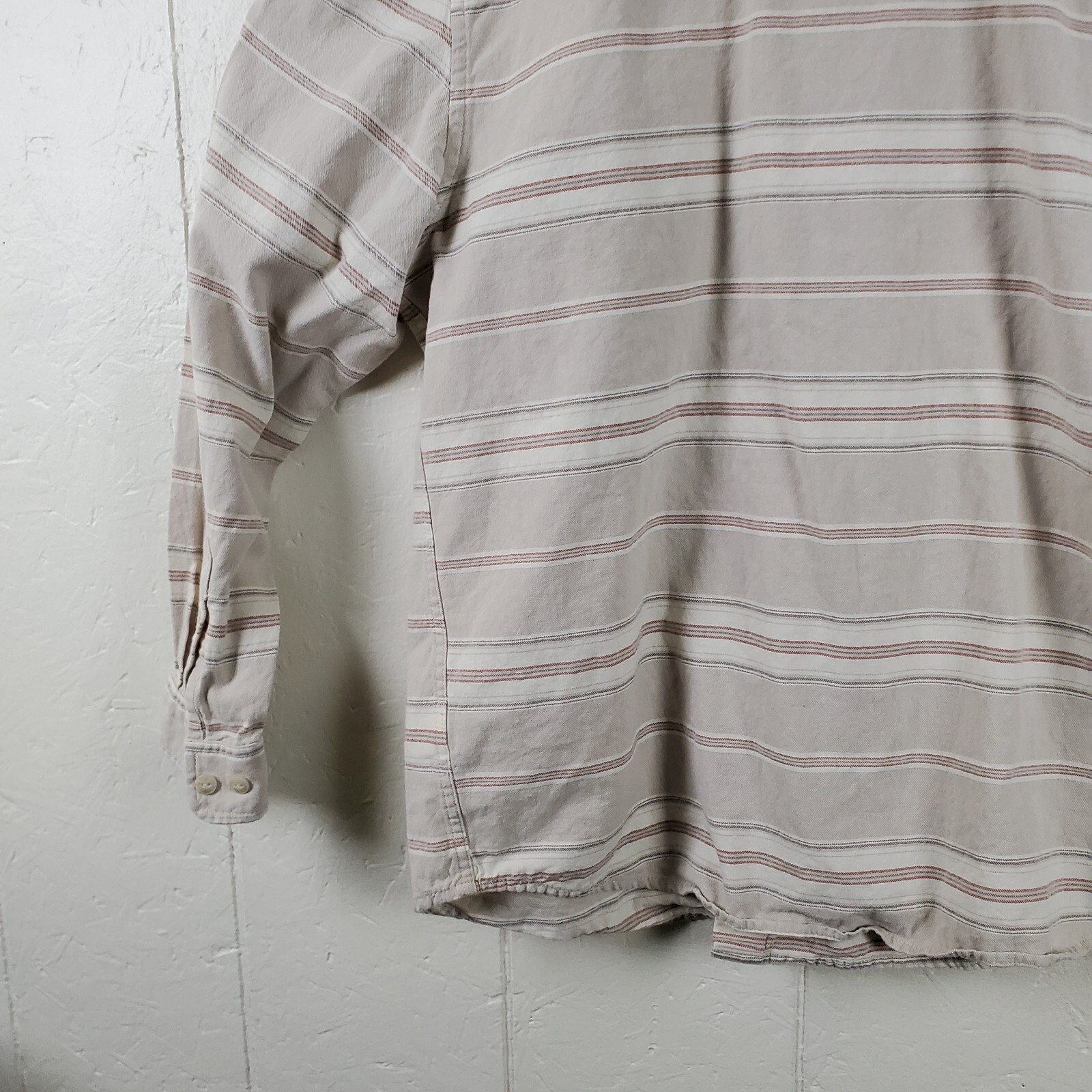 Pendleton Button Up Shirt Mens Extra Large Beige … - image 14