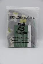 PandaEar Baby Waterproof Bibs Set Of 3 BPA & Phthalate Free Light Weight New
