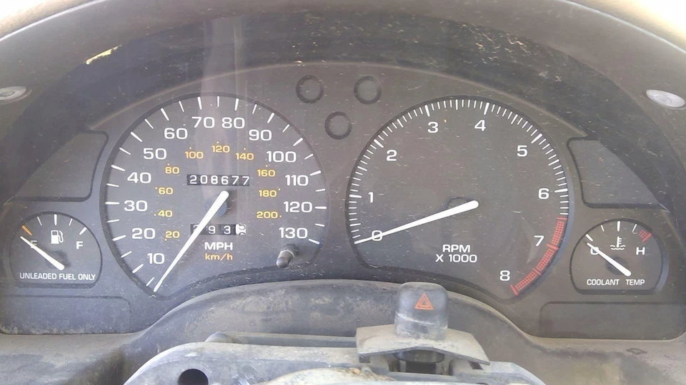 1997 1998 Saturn Sw2 спидометр кластер приборные датчики панель оригинальный приборной панели - Изображение 2 из 4