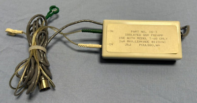 Bio-Medical Instruments J&J JJ Engineering Isolated GSR Preamplifier IG-3