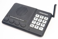 Sanzuco 10-Channel Wireless Intercom 1 Mile Range FTAN40A V28